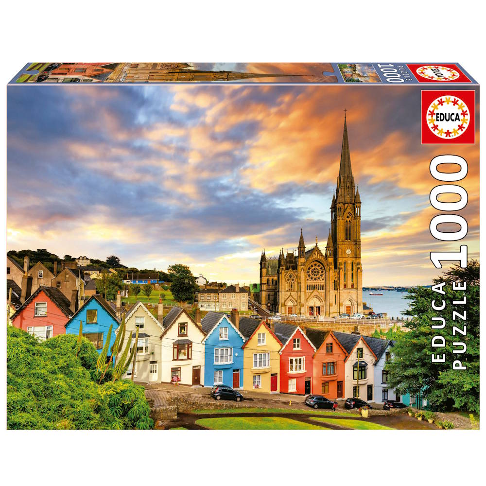 Irland: Katedralen i Cobh - 1000 brikker - Nordisk Spil