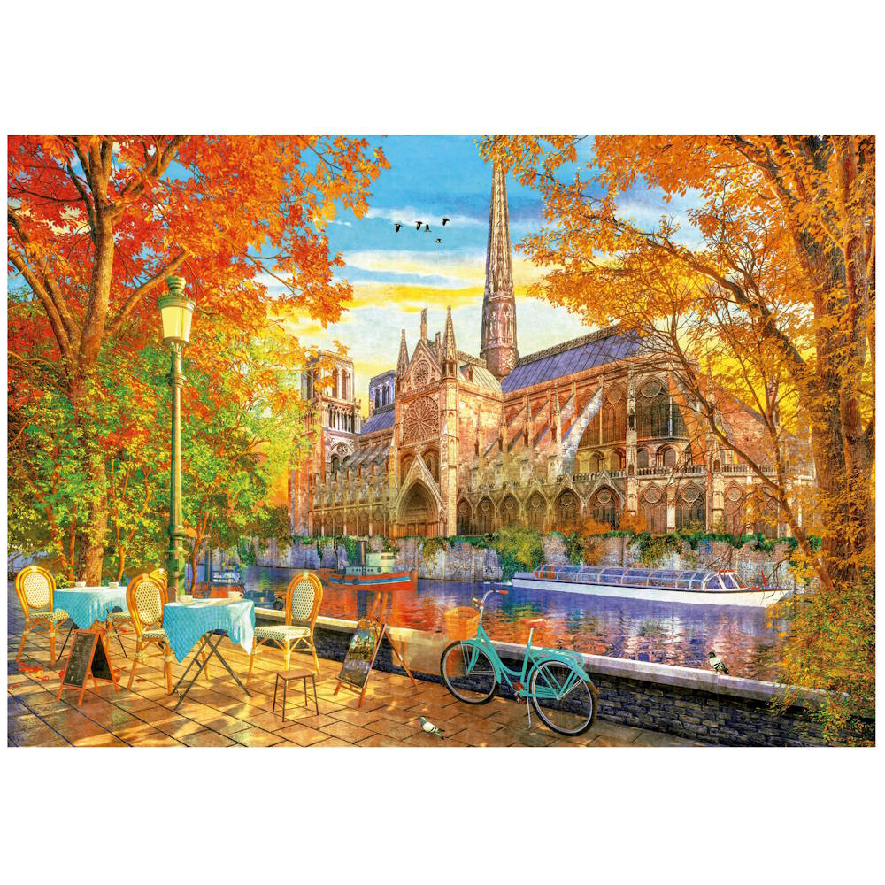 Davison: Paris - Notre Dame om efteråret - 1000 brikker - Nordisk Spil