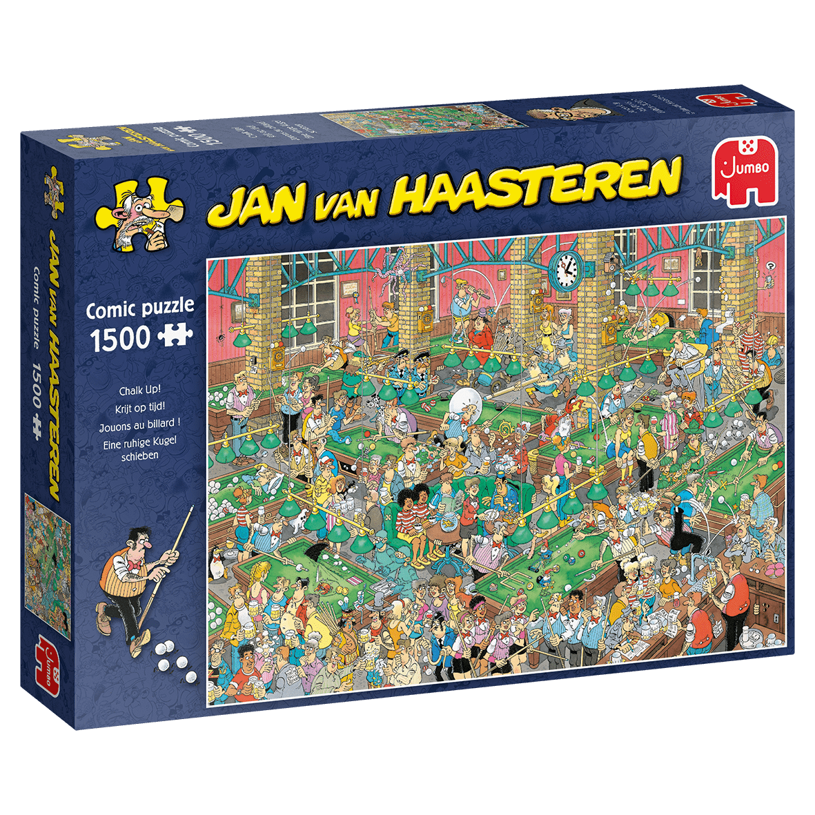 Jan van Haasteren - Chalk Up! - 1500 Brikker - Nordisk Spil