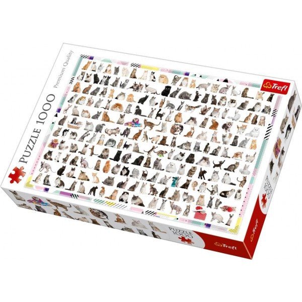 208 Cats - 1000 brikker - Nordisk Spil