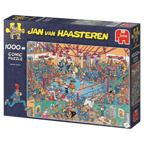 Jan van Haasteren - Boxing Match - 1000 brikker - Nordisk Spil