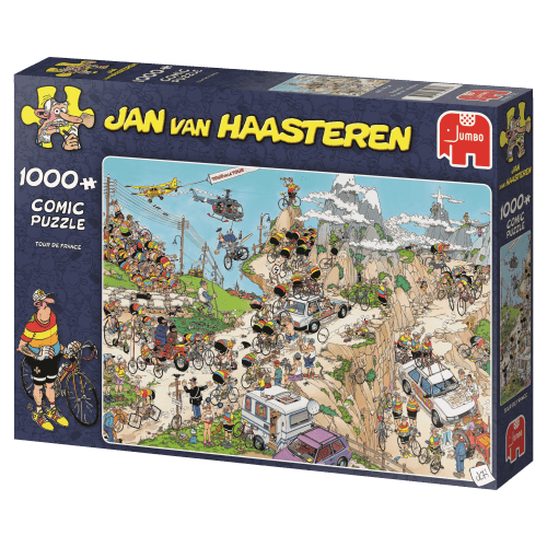 Jan van Haasteren: Tour de France - 1000 brikker - Nordisk Spil
