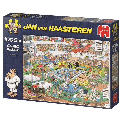 Jan van Haasteren: Sports Day - 1000 brikker - Nordisk Spil