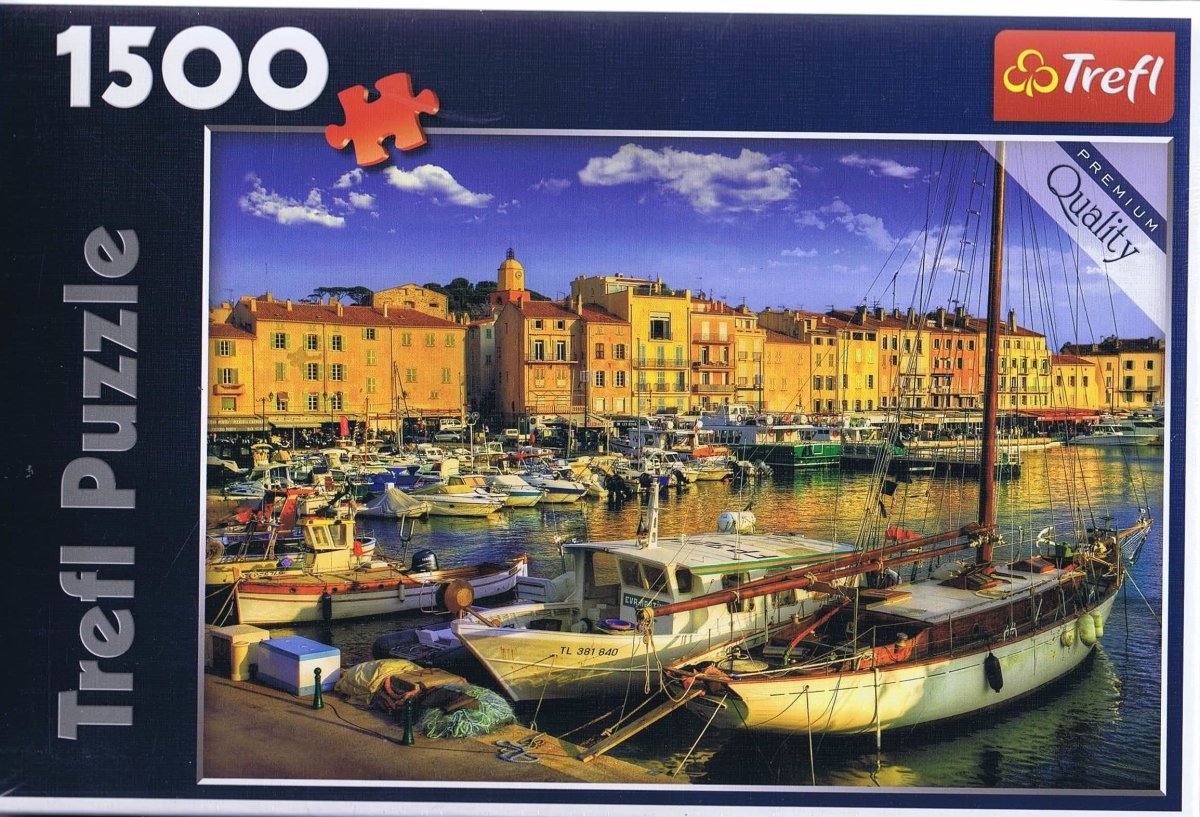 Old Port in Saint - Tropez - 1500 brikker - Nordisk Spil