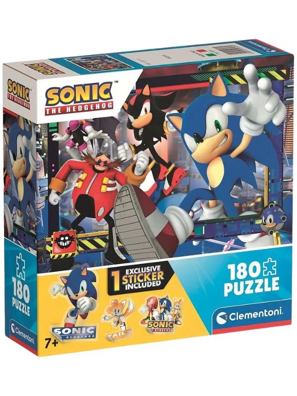 Sonic: Klar til kamp - 180 brikker - Nordisk Spil