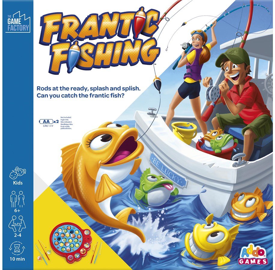 Franctic Fishing - fiskespil - Nordisk Spil