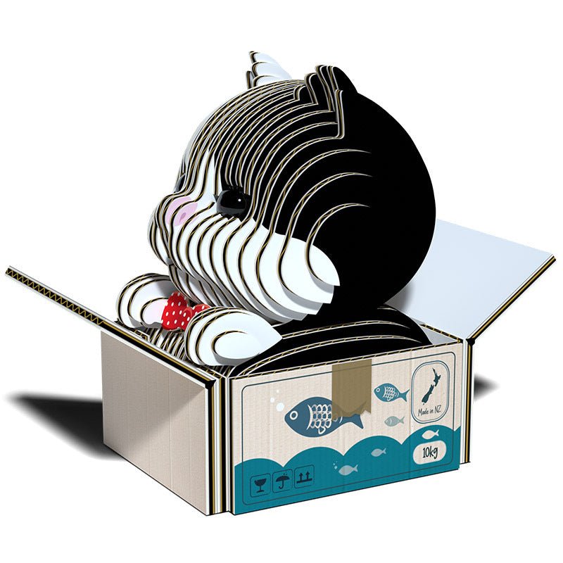 Eugy Smokingkat – 3D puslespil - Nordisk Spil