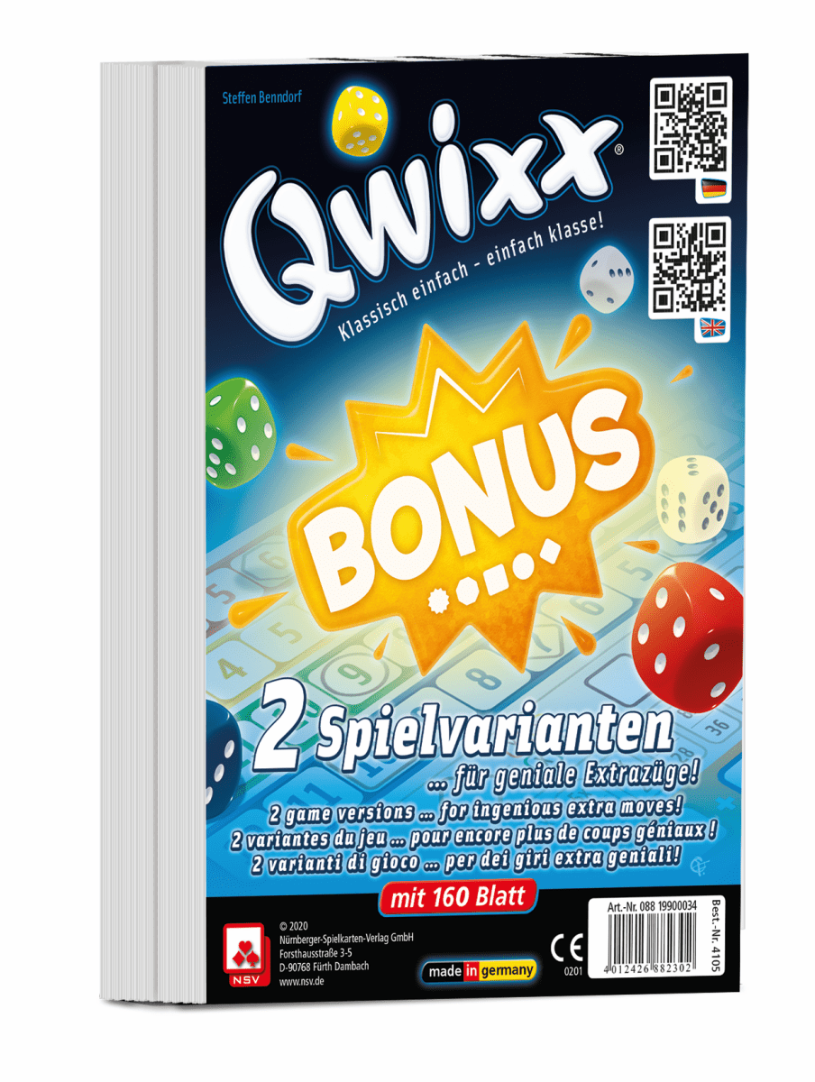 Qwixx - bonus (Udvidelse) - Nordisk Spil