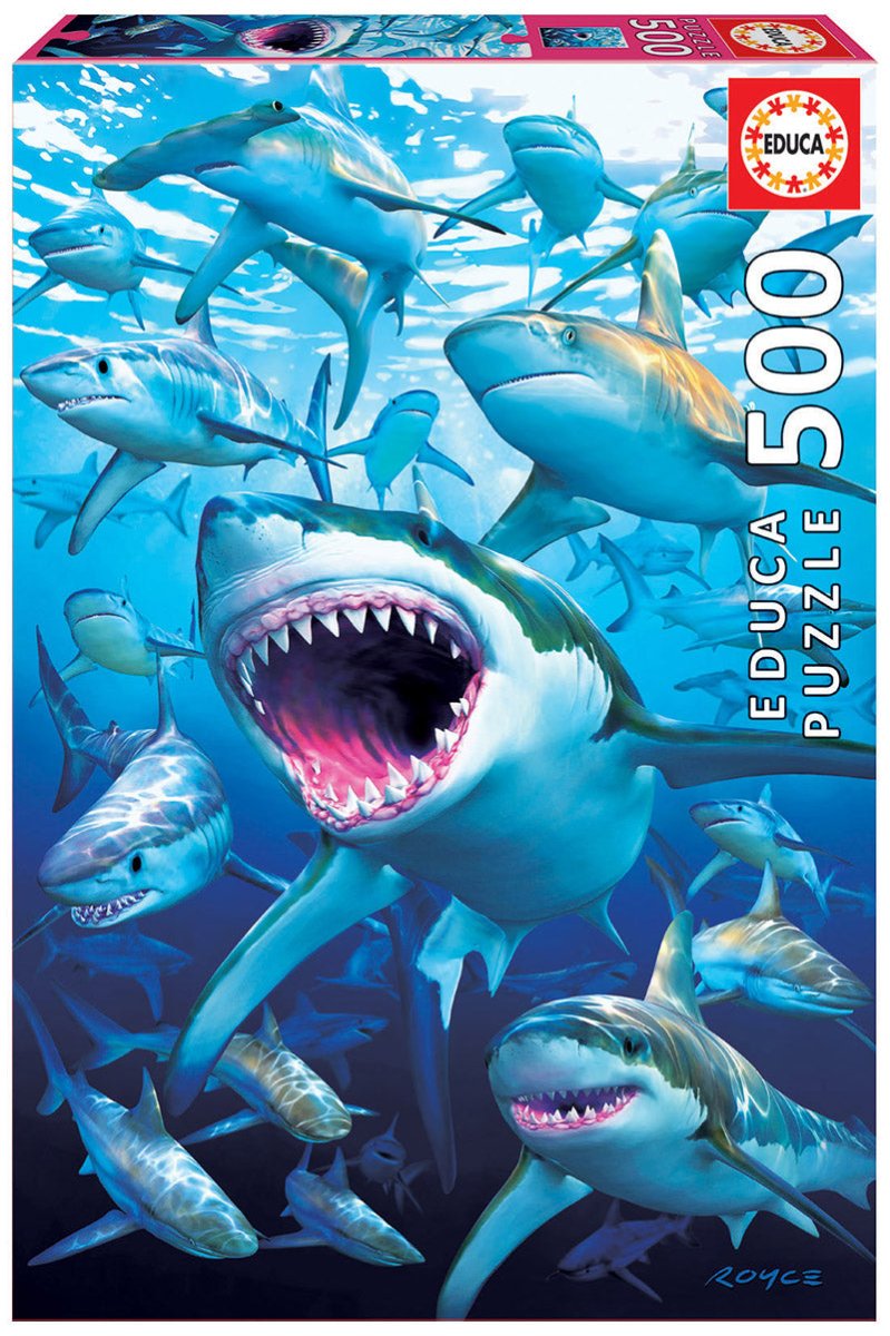 Shark Club, 500 brikker - Nordisk Spil