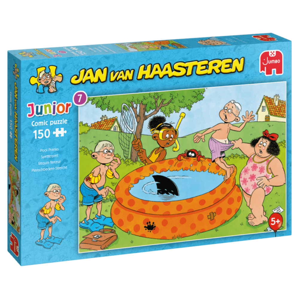 Jan van Haasteren: Sjov ved badebassinet - 150 Brikker - Nordisk Spil