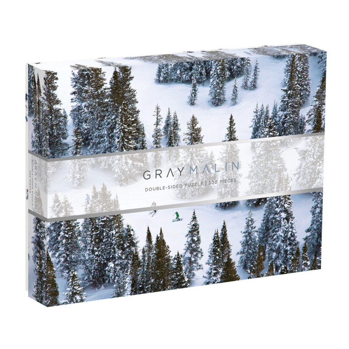 Gray Malin: The Snow (Two - sided Puzzle) - 500 brikker - Nordisk Spil