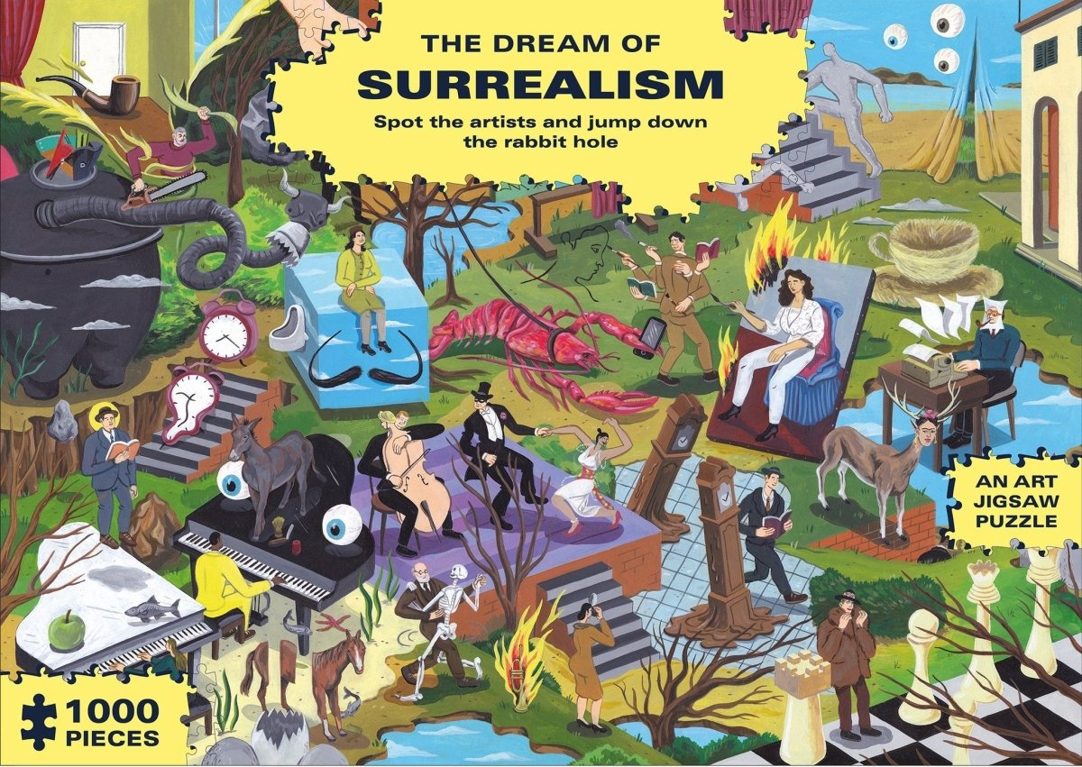 The Dream of Surrealism - 1000 brikker - Nordisk Spil