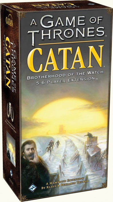 A Game of Thrones Catan: Brotherhood of the Watch 5 - 6 Player Extension - Engelsk - Nordisk Spil
