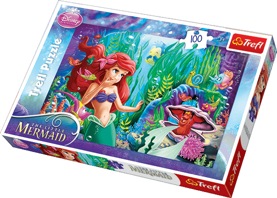 Disney Ariel - Hide and Seek - 100 brikker - Nordisk Spil
