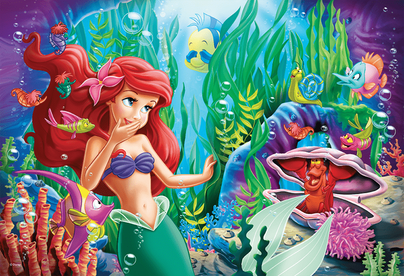 Disney Ariel - Hide and Seek - 100 brikker - Nordisk Spil