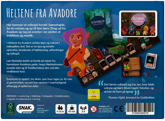 Heltene fra Avadore - Nordisk Spil