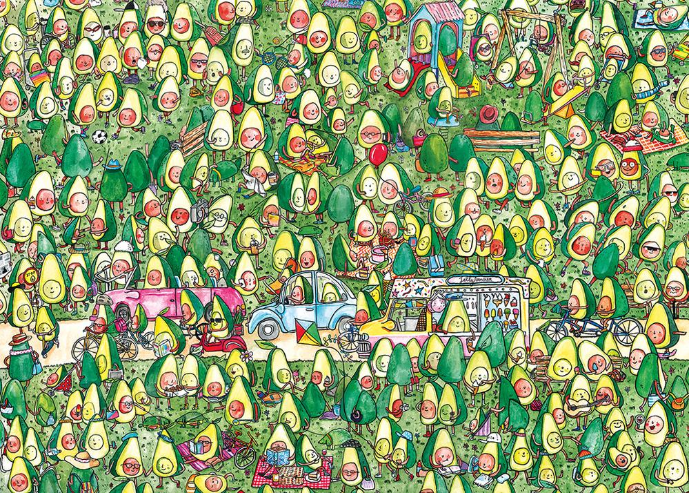 Avocado Park - 1000 brikker - Nordisk Spil