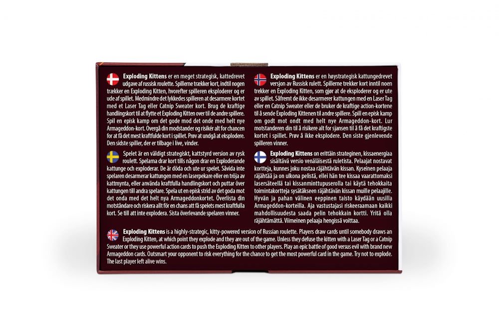 Exploding Kittens Good vs. Evil (Dansk) - Nordisk Spil