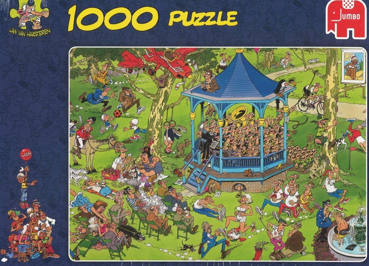 Jan van Haasteren: The Bandstand - 1000 brikker - Nordisk Spil