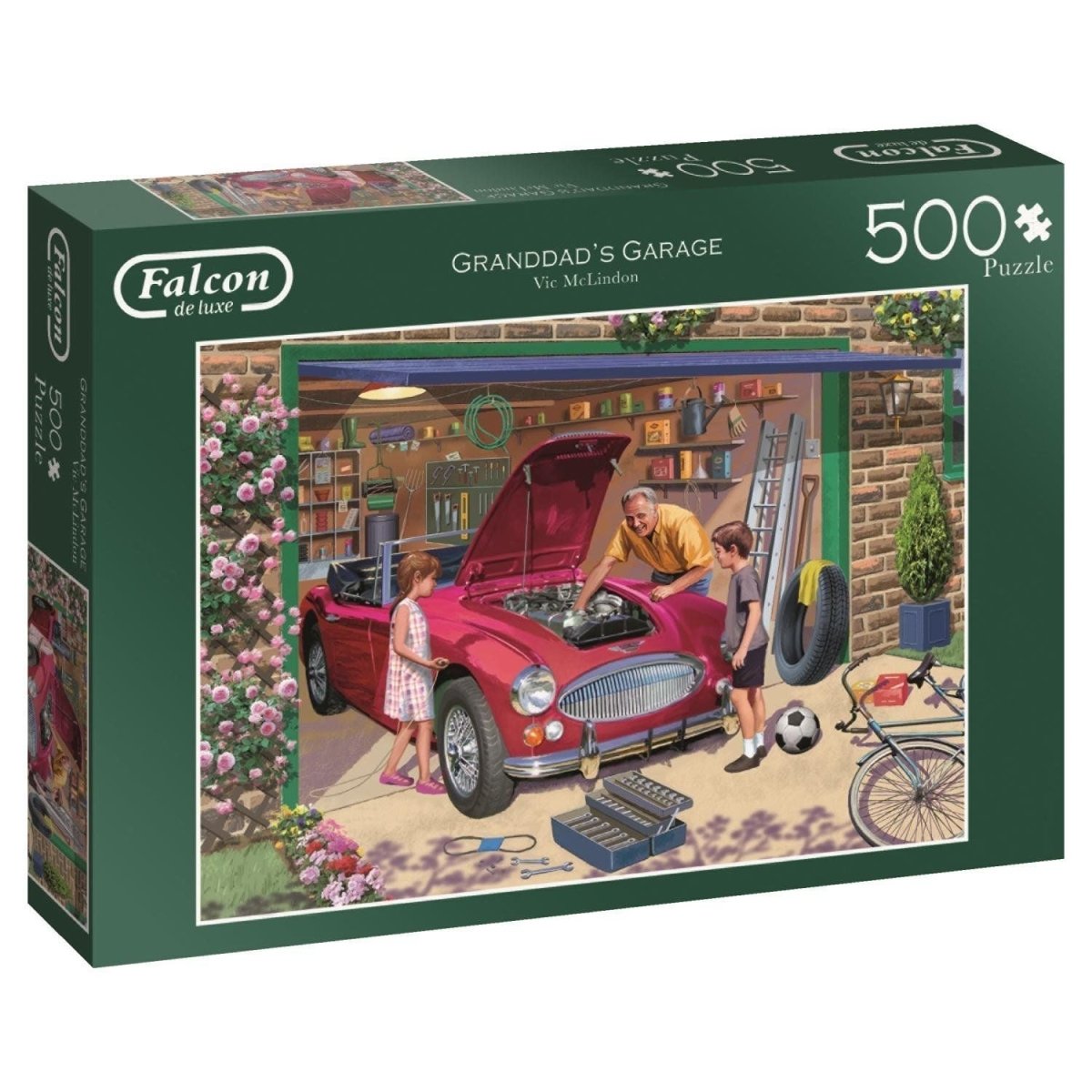 Grandads garage - 500 brikker - Nordisk Spil