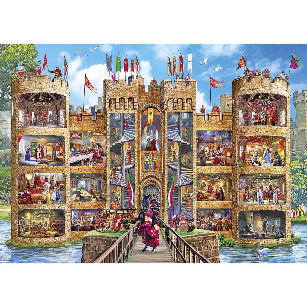 Castle Cutaway - 1000 brikker - Nordisk Spil
