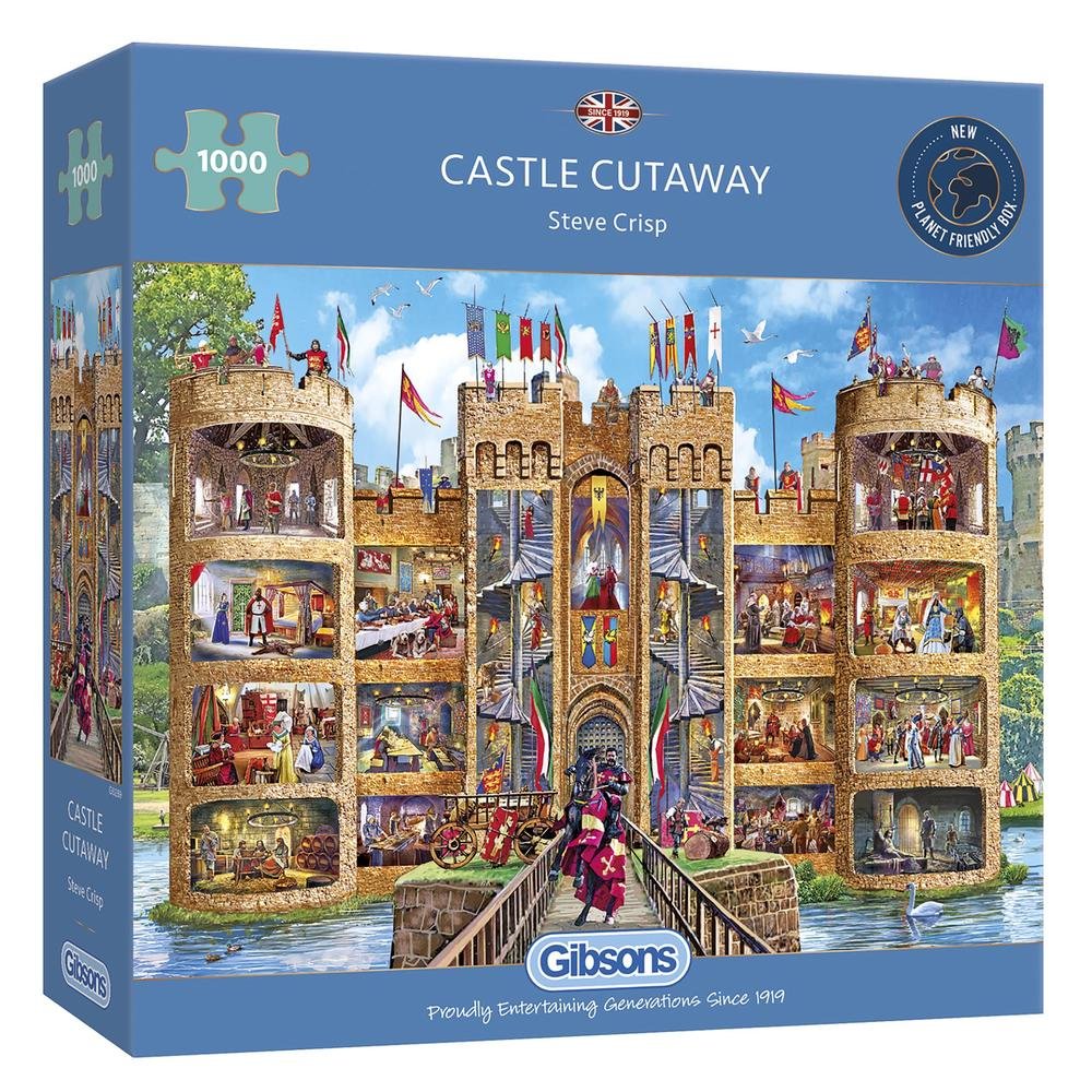 Castle Cutaway - 1000 brikker - Nordisk Spil