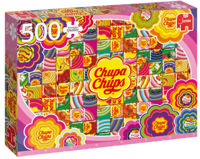 Chupa Chups Colourful - 500 brikker - Nordisk Spil