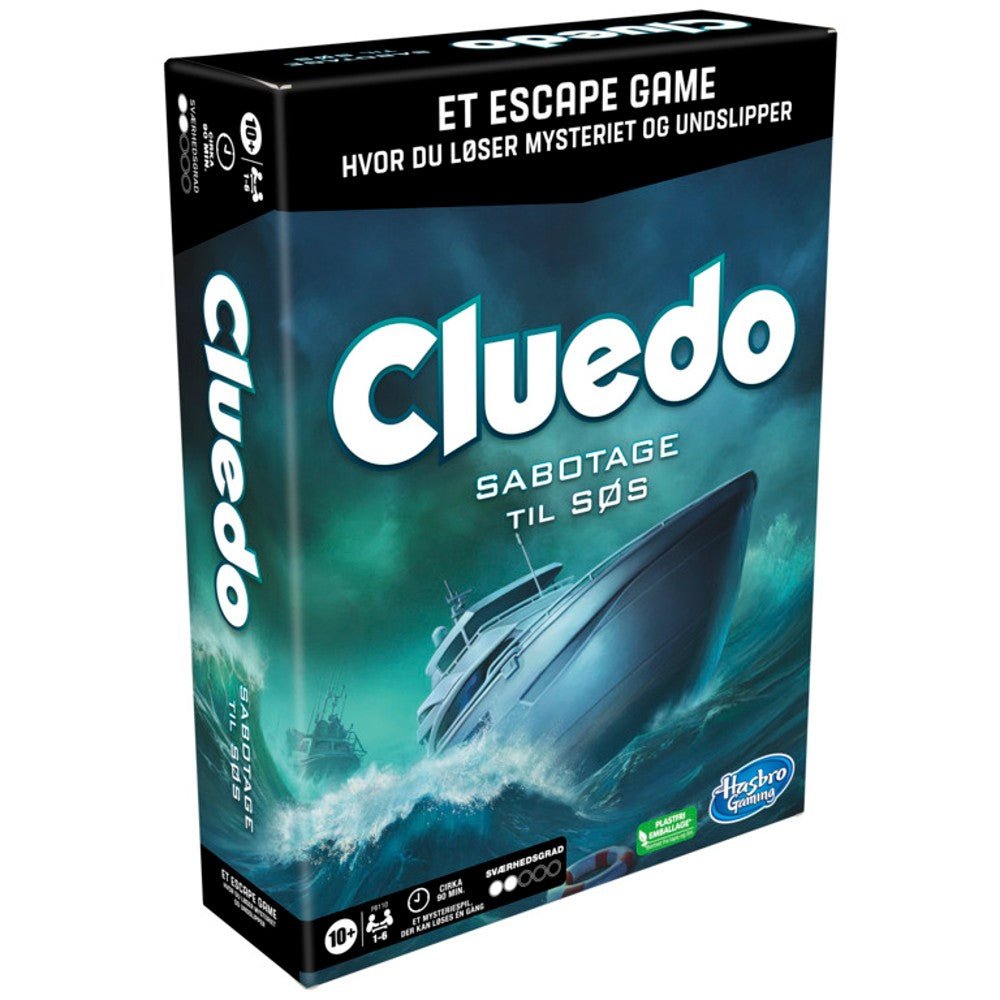 Cluedo: Sabotage Til Søs - Nordisk Spil