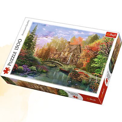 Cottage by the Lake - 1500 brikker - Nordisk Spil