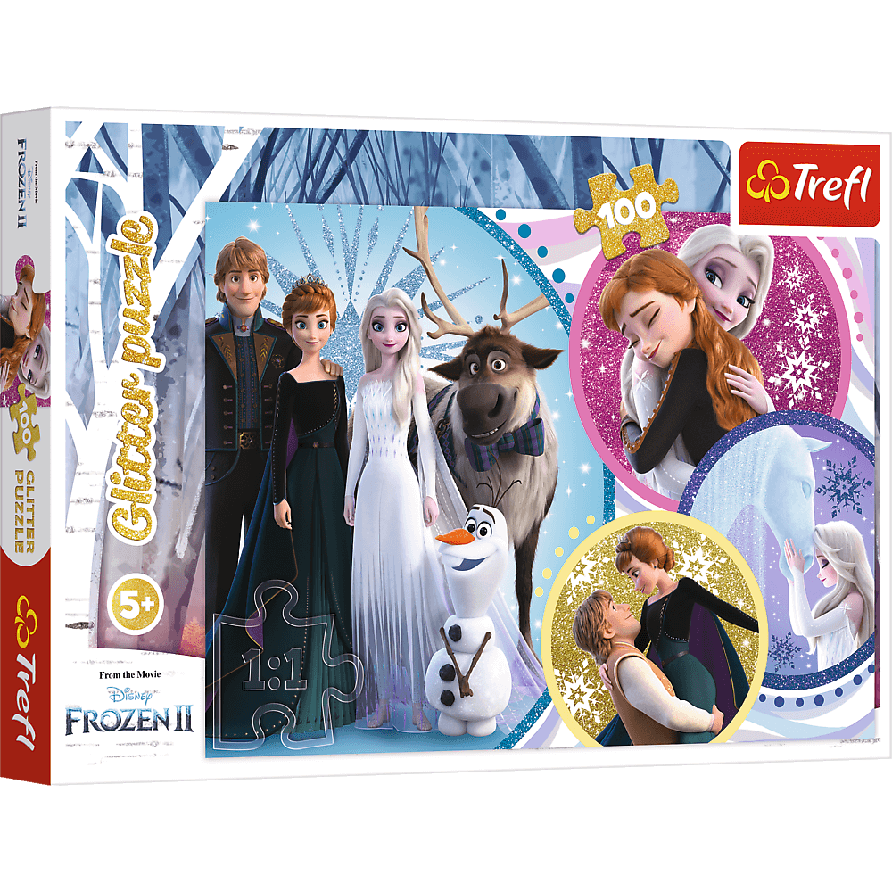 Disney Frost 2 Kærlighed - 100 brikker - Nordisk Spil