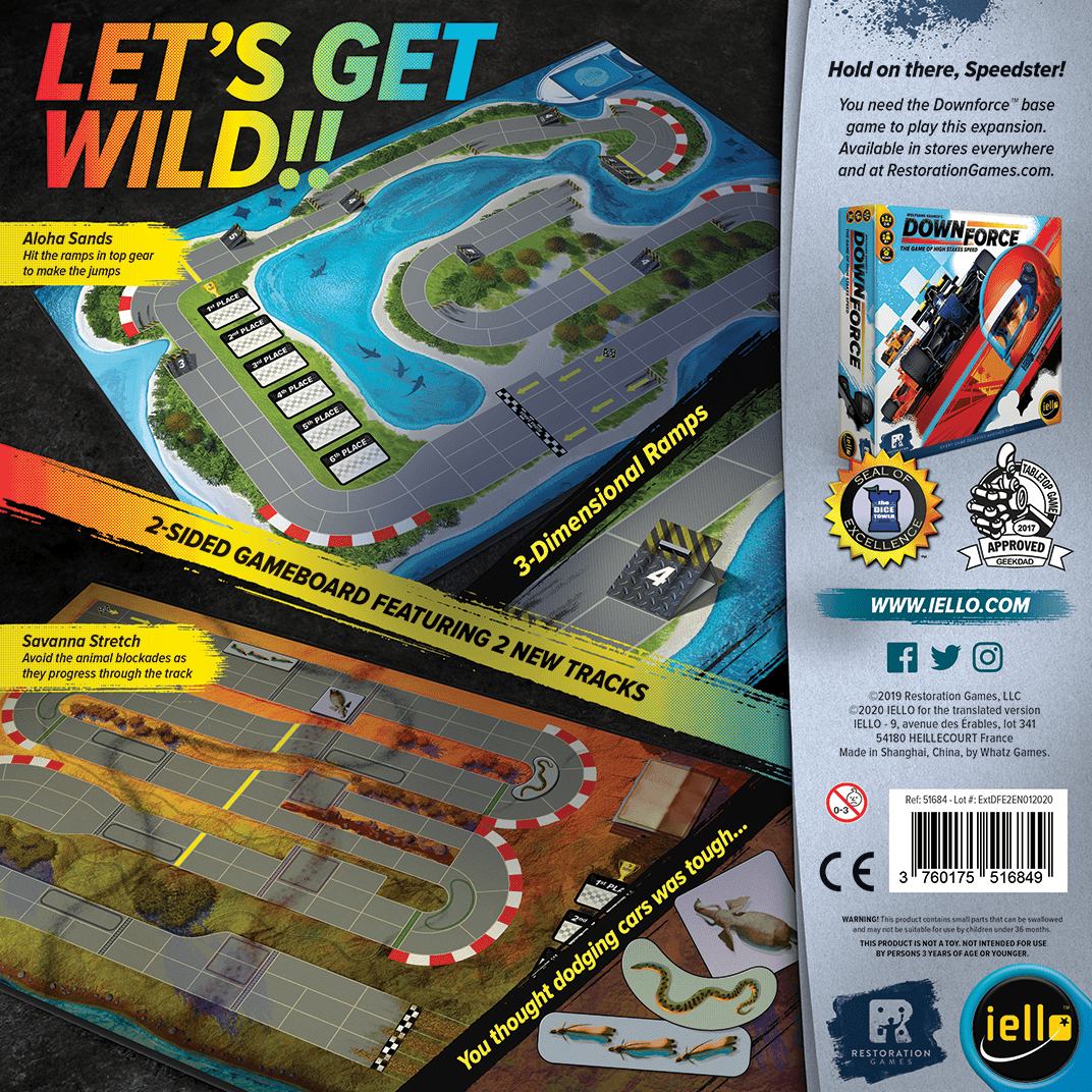 Downforce Wild Ride - Engelsk - Nordisk Spil