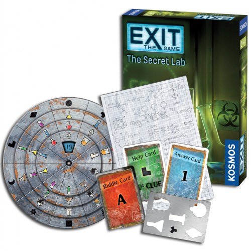 EXIT: The Game - The Secret Lab - Engelsk - Nordisk Spil