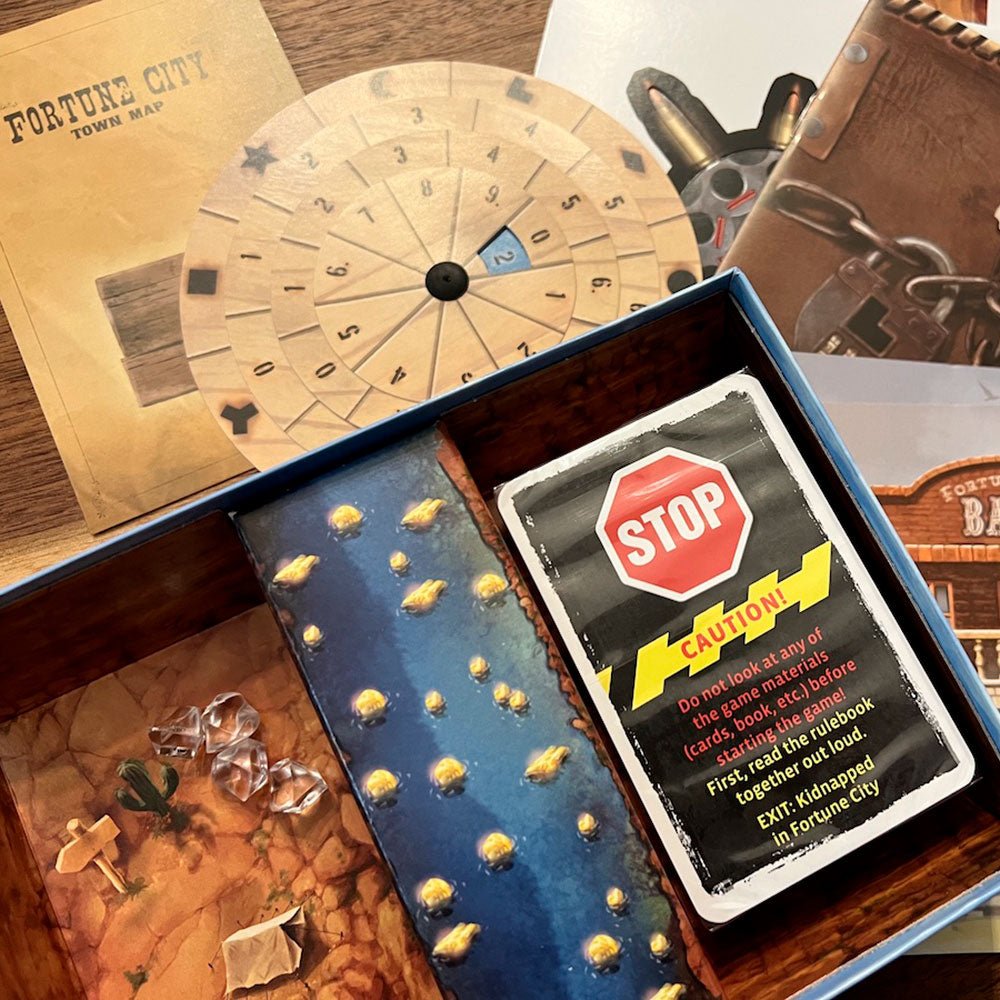 EXIT 17: Kidnapped in Fortune City - Engelsk - Nordisk Spil