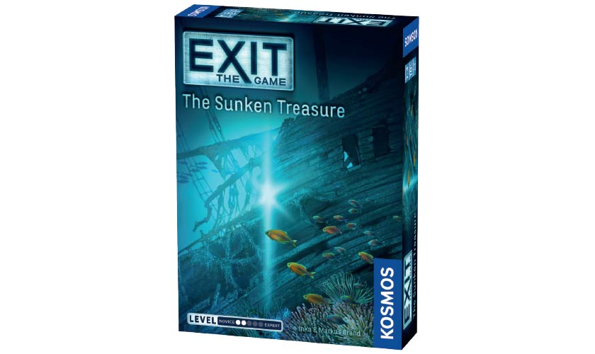 EXIT: The Game - The Sunken Treasure - Engelsk - Nordisk Spil
