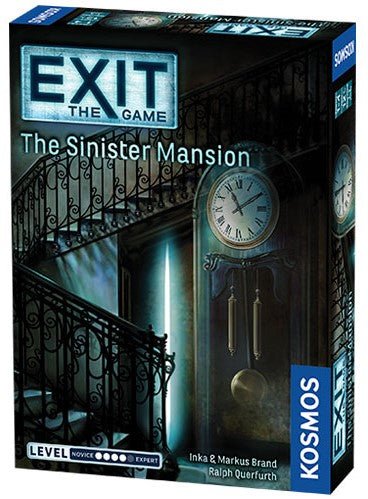 EXIT: The Game - The Sinister Mansion - Engelsk - Nordisk Spil