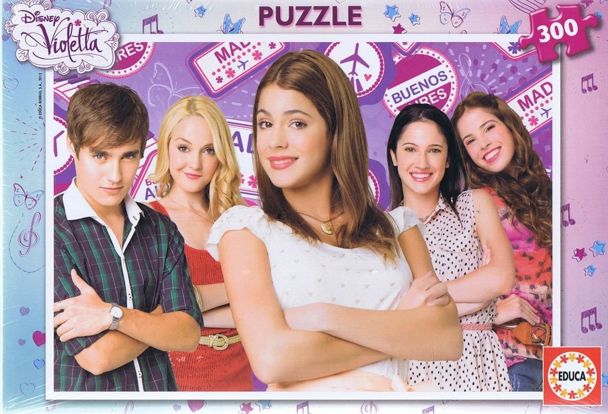 Violetta - 300 brikker - Nordisk Spil