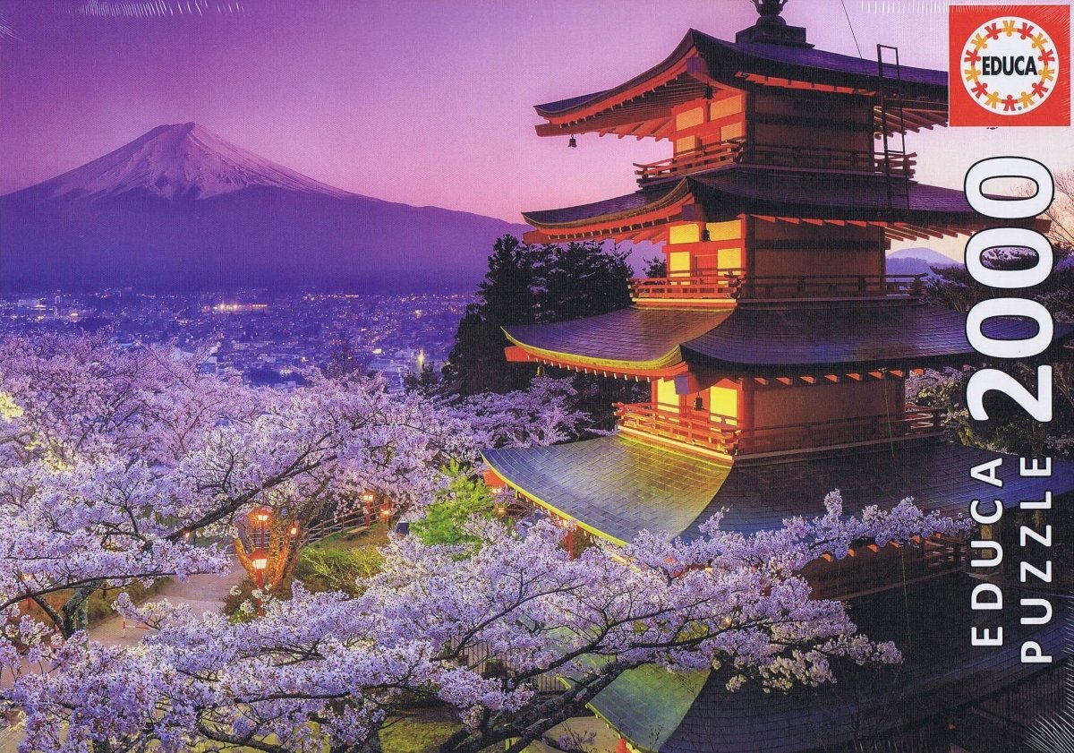 Mount Fuji, Japan - 2000 brikker - Nordisk Spil