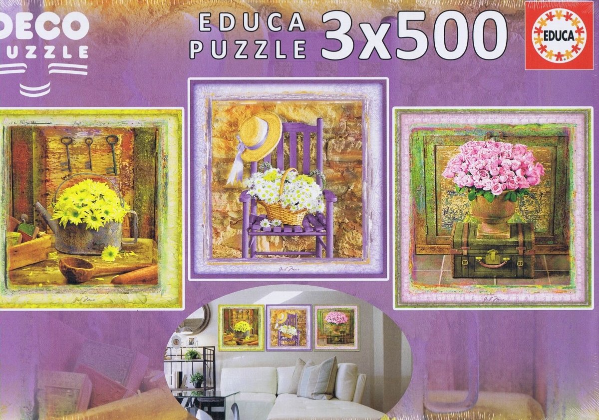 Enchanted Moments - 3x500 brikker - Nordisk Spil