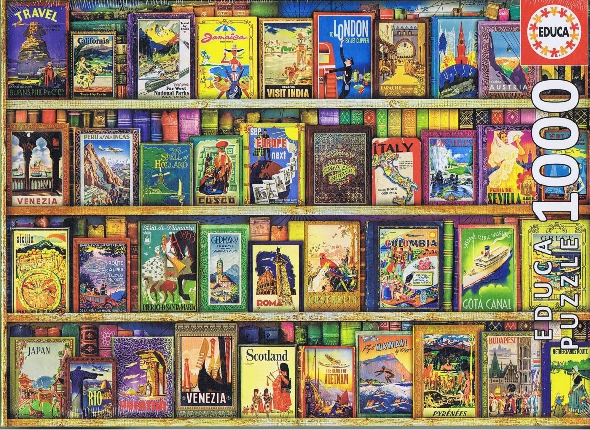 World Travel Guides, 1000 brikker - Nordisk Spil