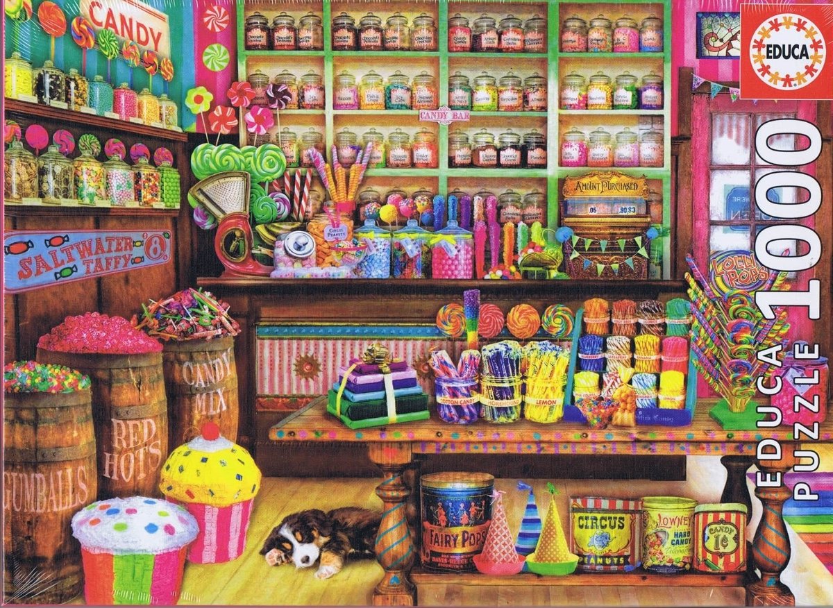 The Candy Shop - 1000 brikker - Nordisk Spil