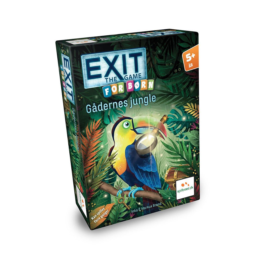 EXIT for Børn - Gådernes Jungle - Dansk - Nordisk Spil