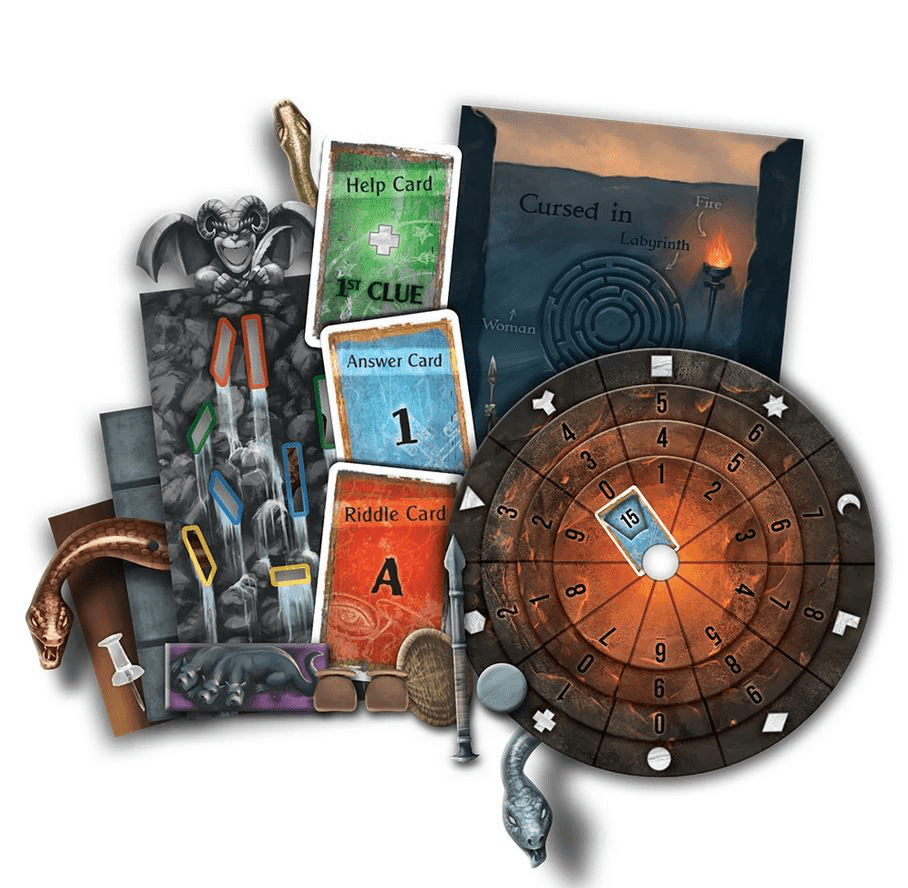 EXIT 16: The Cursed Labyrinth - Engelsk - Nordisk Spil