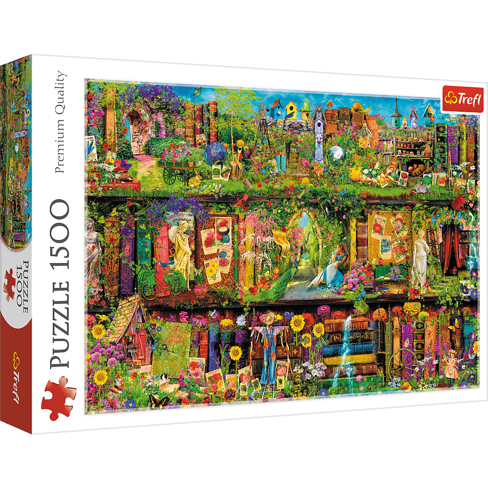 Feernes Bibliotek - 1500 brikker - Nordisk Spil