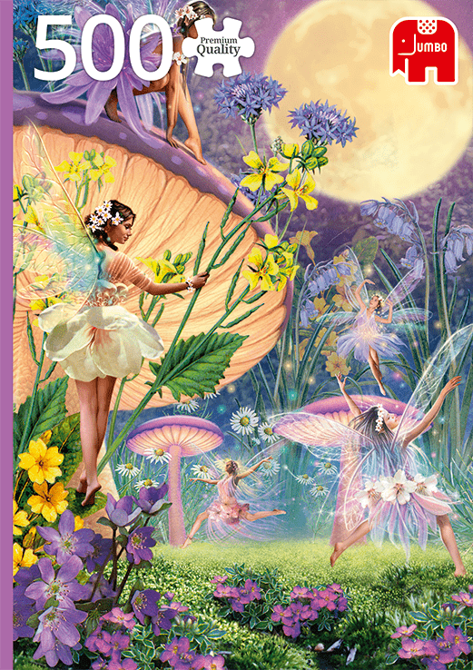 Feerne Danser i Måneskinnet - 500 brikker - Nordisk Spil