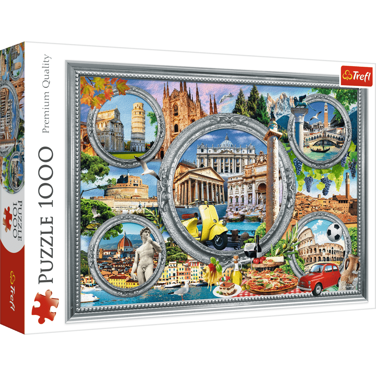 Ferie i Italien - 1000 brikker - Nordisk Spil