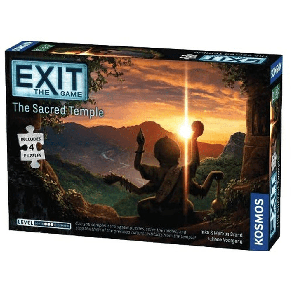 EXIT + PUZZLE: The Sacred Temple - Engelsk - Nordisk Spil