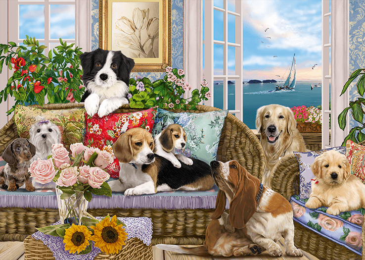 Herlige Venner - 500 brikker - Nordisk Spil