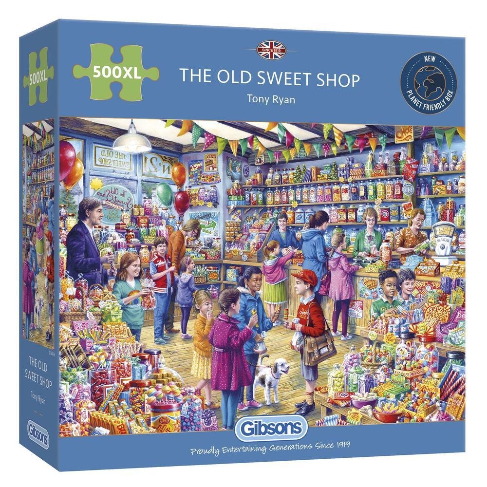 The Old Sweet Shop - 500 brikker XL - Nordisk Spil