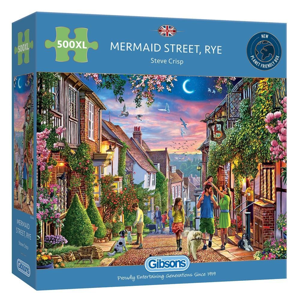 Mermaid Street Rye - 500 brikker - Nordisk Spil