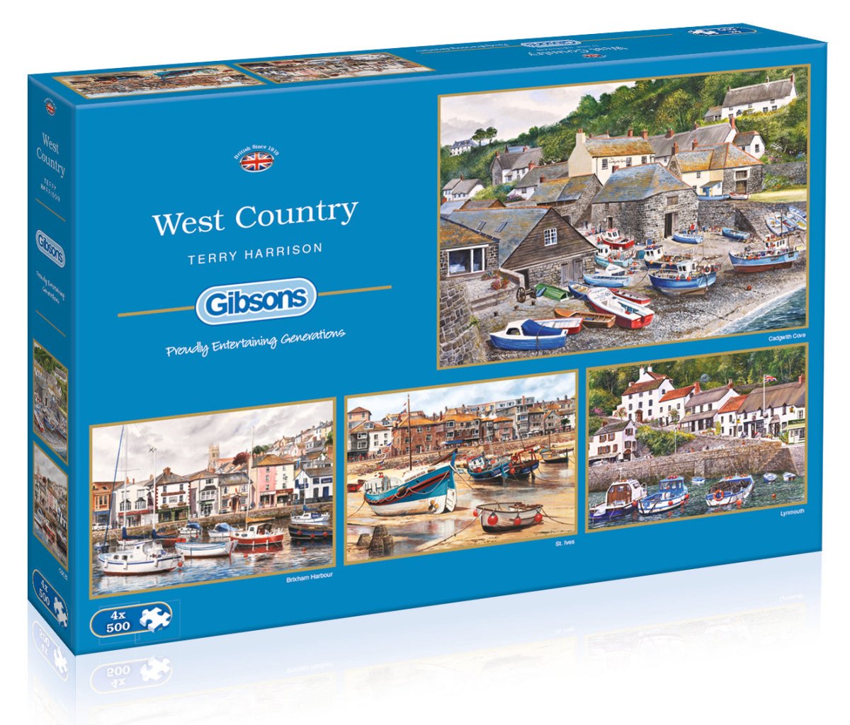 West Country - 4x500 brikker - Nordisk Spil